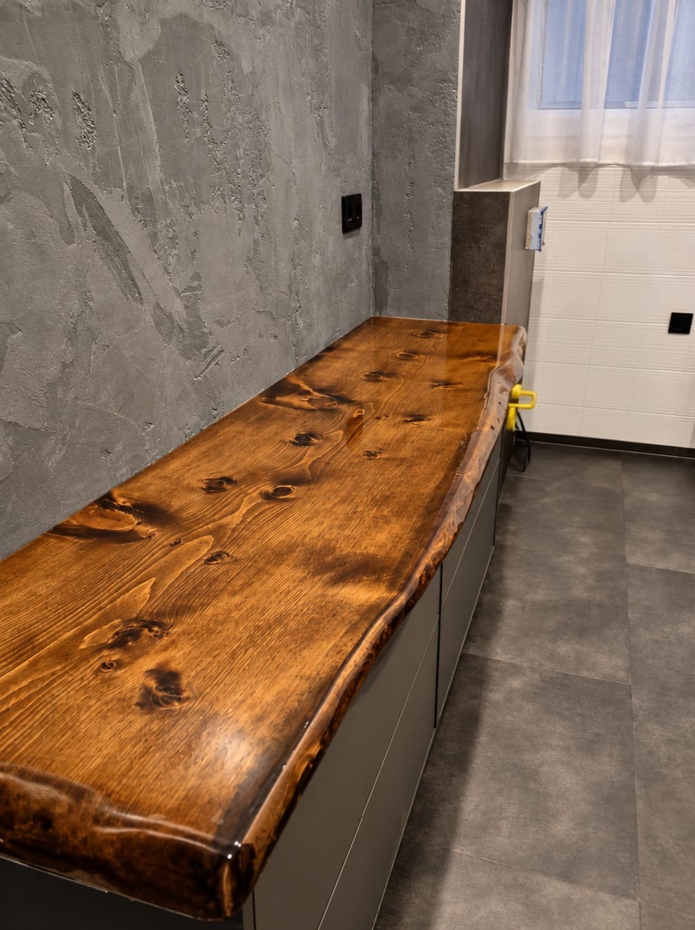 Rustic Ledge Altholz Ablage