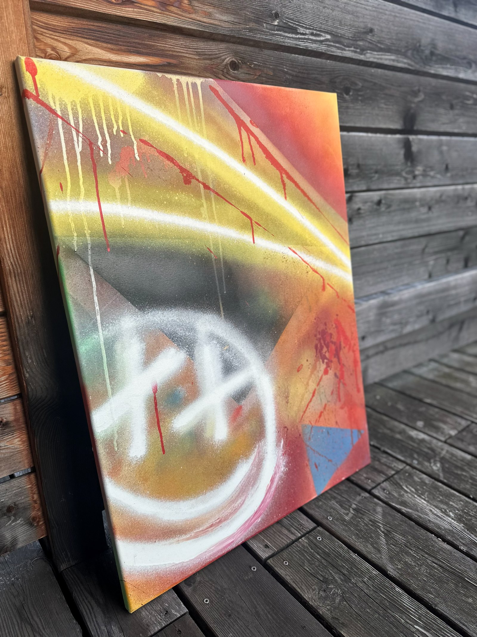 Smilx — X-Augen-Smiley auf Sonnenaufgang